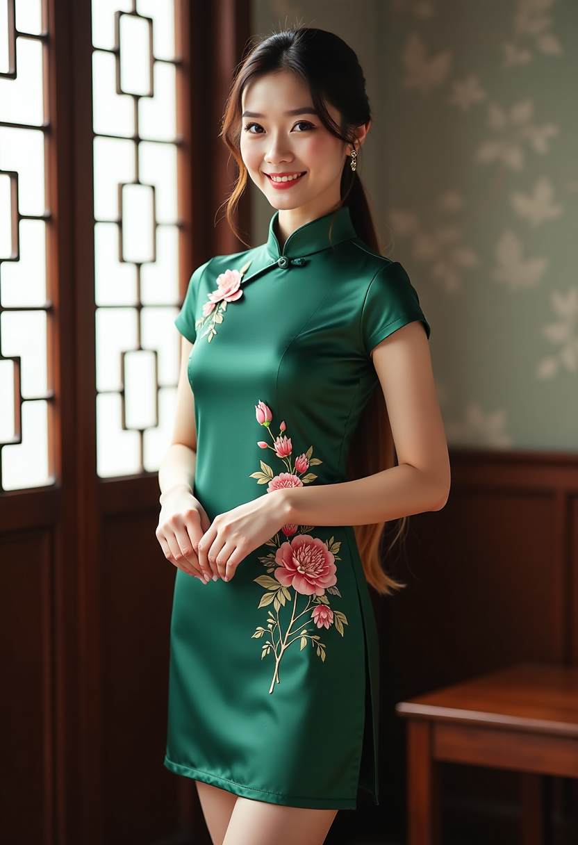 她与晨光海报